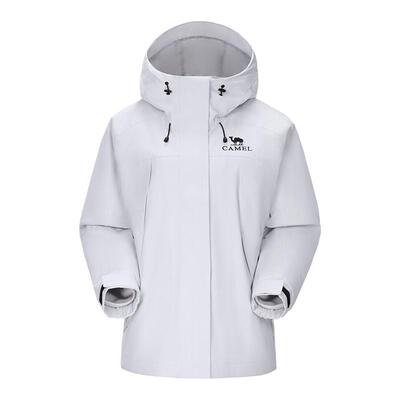 骆驼暖洋三合一冲锋衣女羊羔绒内胆可拆卸两件套户外防水登山外套