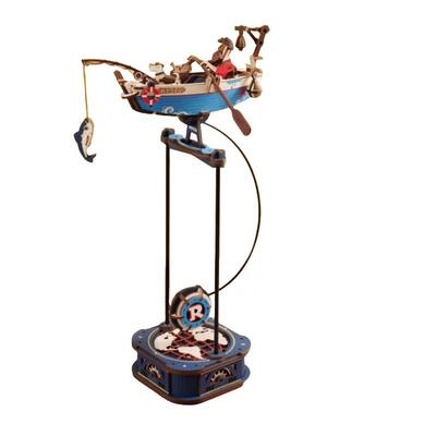 若客重力摇摆拼图木质摆件