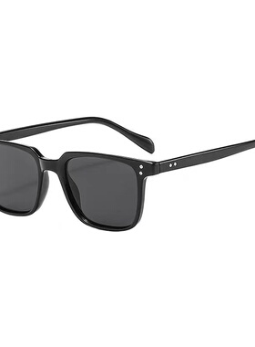 韩版简约黑色小框个性防紫外线