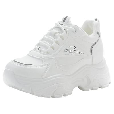 紅晴珽特价真皮小个子增高老爹鞋