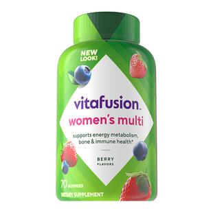 vitafusion女性多维复合维生素女士元气糖男士女维好气色男维