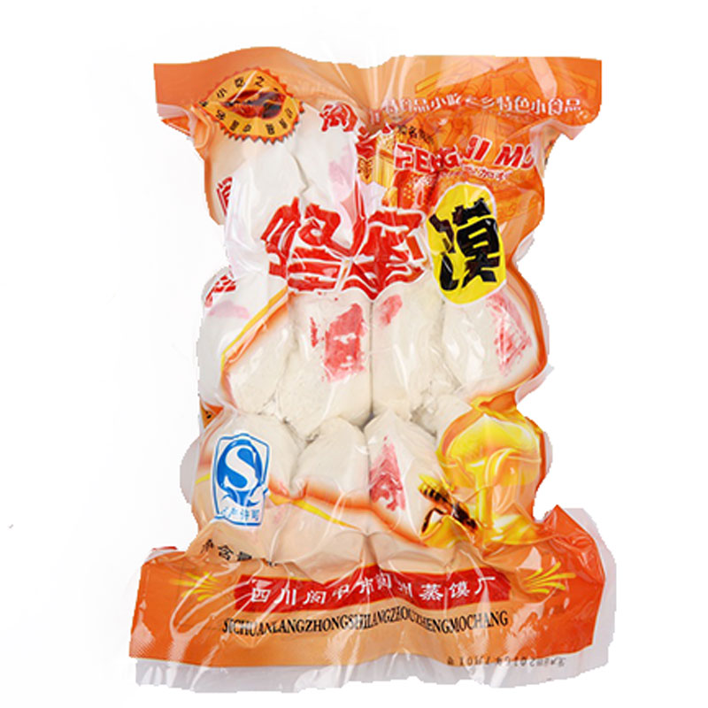 阆州蒸馍380g原味桂花蜂蜜味真空装阆中保宁特产早餐手工馒头