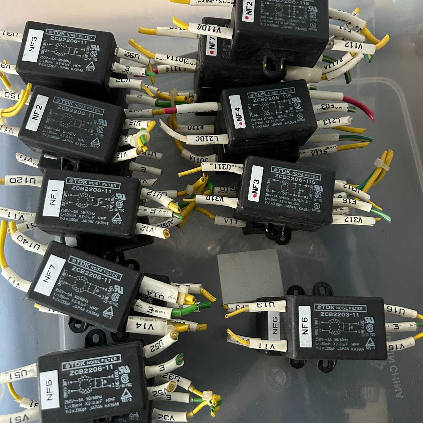 TDK电源滤波器 ZCB2206-11 有10个ZCB220议价