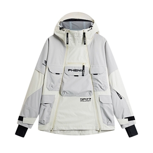 phenix菲尼克斯SP27LITE女新款滑雪服单双板全压胶多口袋雪服套装
