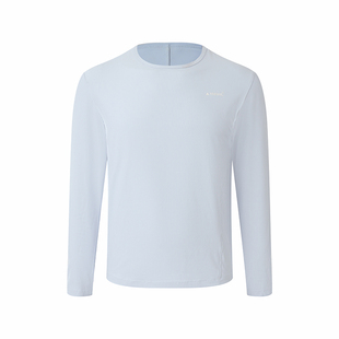 ttelen.冬季紧身高弹健身训练长袖打底T恤男款正肩显大运动TEE