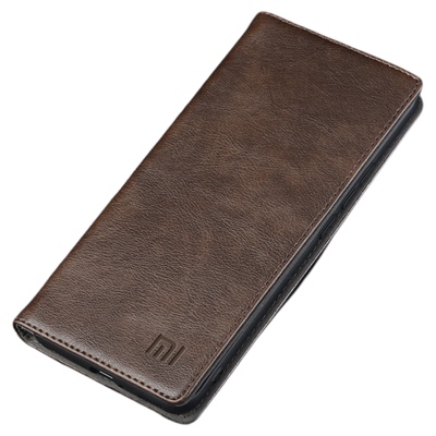 小米红米K80至尊版真皮翻盖防摔