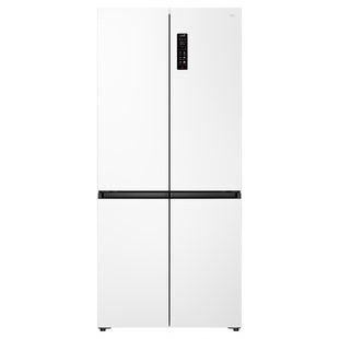 TCL小清柠521升T5十字四门电冰箱双系统双净味大容量变温一级风冷