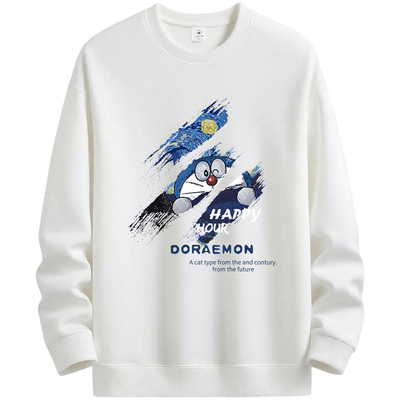 NASA卫衣男士2025新款加绒男生秋冬季青少年宽松学生潮长袖打底衫