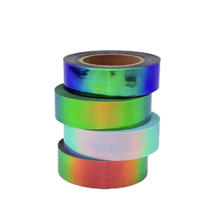 艺术体操极光炫彩缠圈纸艺体器械装饰胶纸多颜色缠圈胶纸胶带镜面