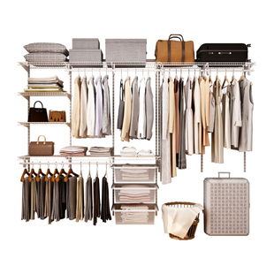 2.9米铂耐金属衣柜框架组装架子五金配件定制衣帽间钢架自制简易