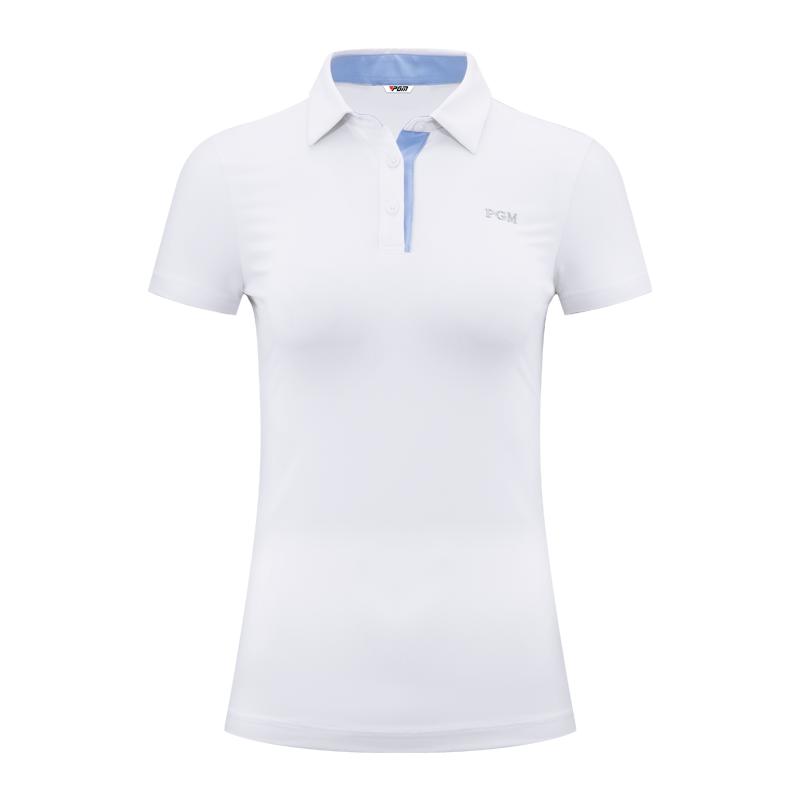 PGM买1送1高尔夫女装上衣女秋冬短袖T恤服装秋冬长袖女士衣服polo