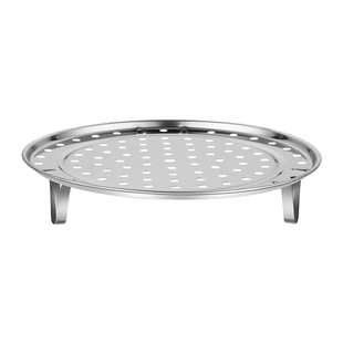 不锈钢蒸盘蒸屉隔水蒸架蒸笼片超大号蒸片宿舍锅隔层蒸格炒锅蒸篦