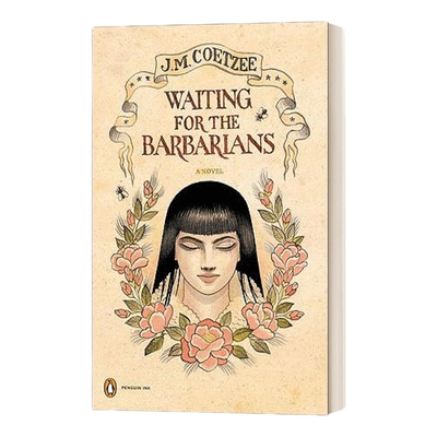 英文原版小说 Waiting for the Barbarians A Novel Penguin Ink 等待野蛮人 毛书边 英文版 进口英语原版书籍