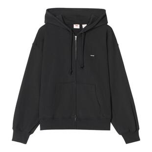 Levi's李维斯26年秋冬新款女士美式复古休闲经典LOGO连帽卫衣