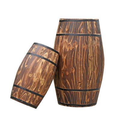 橡木桶空桶酒桶装饰摆件礼品酒馆装饰啤酒红酒桶木质复古仿古包邮