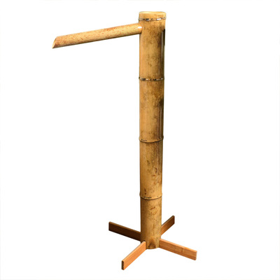 防腐竹子流水摆件流水器石槽造景