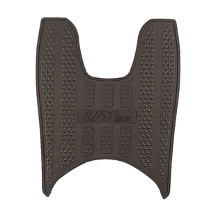 轻骑铃木UY125 UU UE摩托车脚垫踏板车橡胶防滑脚踏板垫改装配件