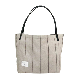 Grass&Wood棉麻托特包大容量单肩包帆布包文艺百搭时尚法式随性