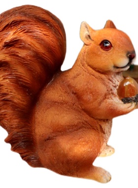 田园风仿真树脂森林系结婚礼物