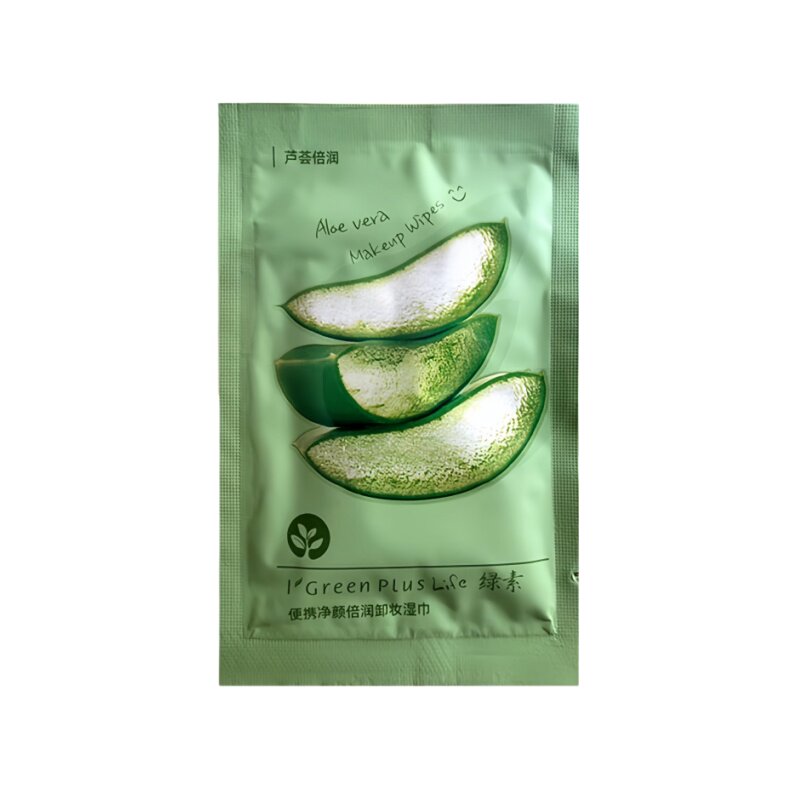 绿素牛油果独立装卸妆湿巾