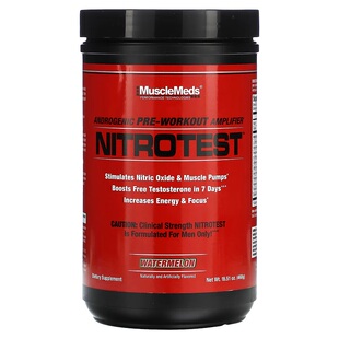 MUSCLEMEDS NITROTEST眼镜蛇病原体氮泵提升训练耐力量健身增肌酸
