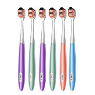 舒客牙刷软毛专用男士成人家庭装家用情侣女宽头品牌官方旗舰正品