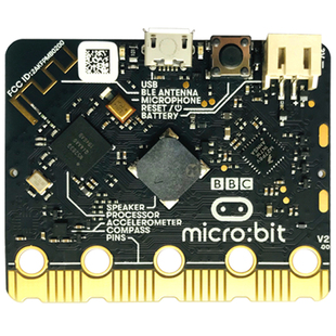Microbit V2新版开发板 microbitV1.5主板 板载扬声器麦克风蓝牙