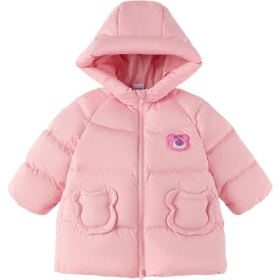 巴拉巴拉女童羽绒服宝宝加厚外套
