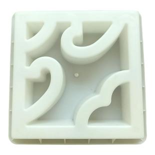 水泥中式围墙花窗塑料模具预制仿古花格窗模型墙头空心砖窗花摸具