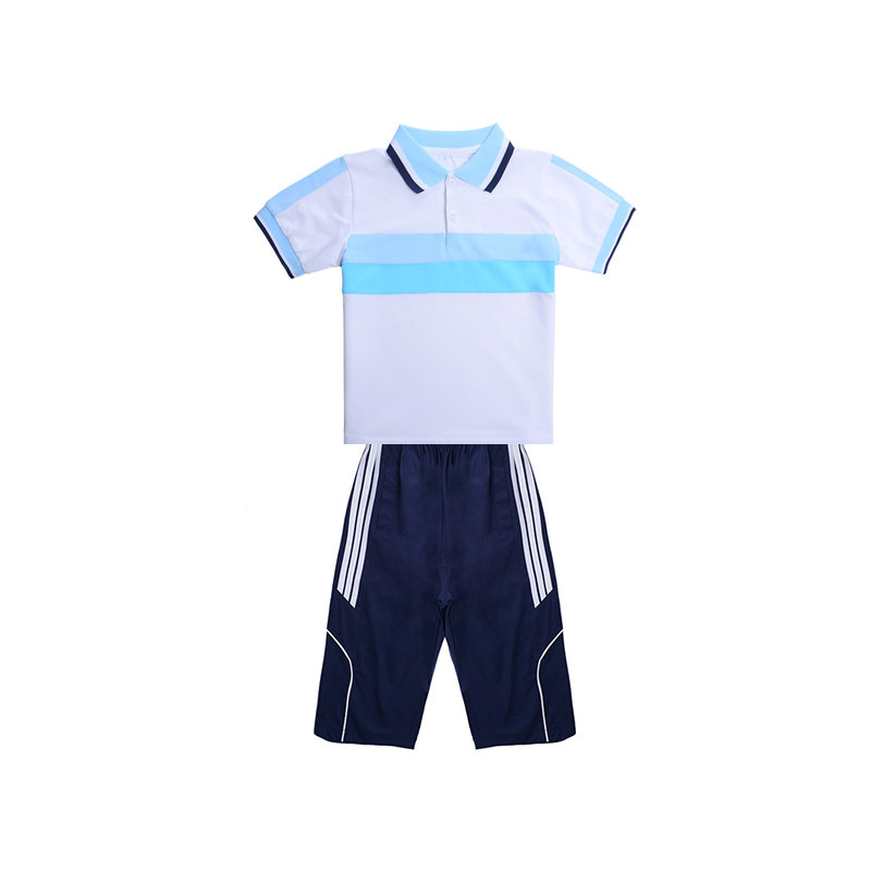 初高中小学生校服上衣夏季短袖T恤男女生运动t恤班服幼儿园服夏装