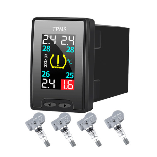 适用丰田普拉多酷路泽凯美瑞汉兰达新锐志RAV4改装内置胎压监测器