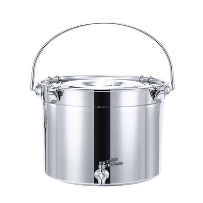 特厚不锈钢幼儿园汤桶