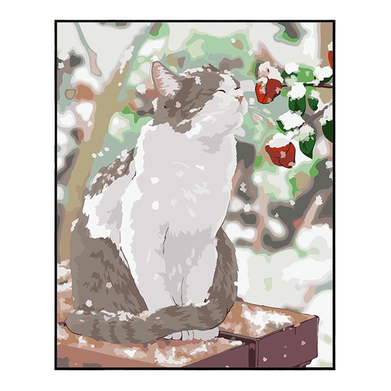 填充填色油彩画减压diy手工油画
