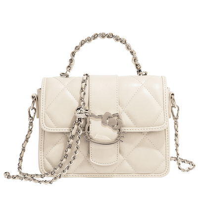 HelloKitty菱格链条ins风小方包