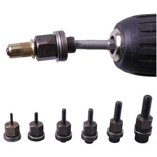 拉铆螺母枪手动简易拉母枪汽车车牌照铆螺母工具电动螺丝拉母枪头