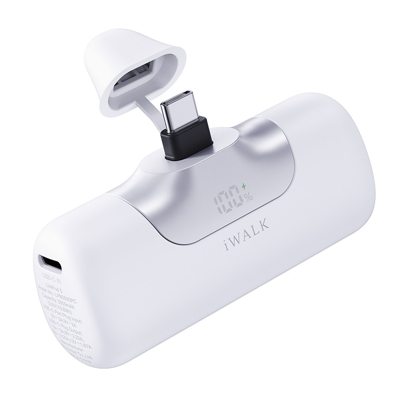 【充电宝3c认证可上飞机】iWALK爱沃可胶囊充电宝22.5W快充适配华为iPhone17小米迷你充电宝小巧便携新品