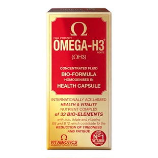 薇塔贝尔英国进口OmegaH3复合全谱营养鱼油胶囊增强免疫护心脑眼