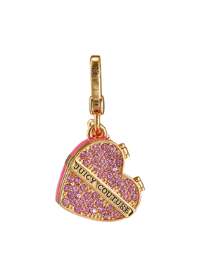 可打开爱心糖果礼物盒吊坠项链