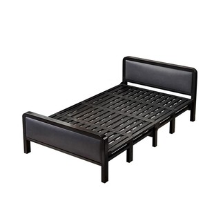 新型折叠铁床双人床1米5家用成人小床一米二简易单人床客人临时床