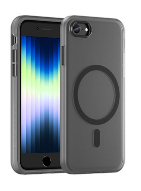 喜壳派【磨砂磁吸防摔】适用于iPhone 17E/16E/SE4/SE3/SE2/8/7 肤感磨砂磁吸软壳tpu全包防摔简约手机保护壳