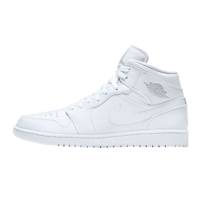 Air Jordan 1 Mid乔AJ1黑红女男情侣休闲鞋554724-554725-610-301