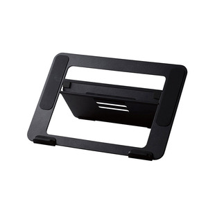 ELECOM平板笔记本电脑支架四阶段iPad桌面支撑架懒人居家增高托架稳定架子