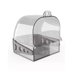 鹦鹉专用洗澡盆超大空间虎皮玄凤牡丹等鸟类浴室洗澡神器鸟笼用品