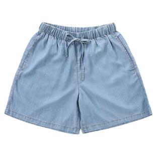 tbh野兽派家居天丝牛仔家居长裤夏季薄款睡衣可外穿男女家居服