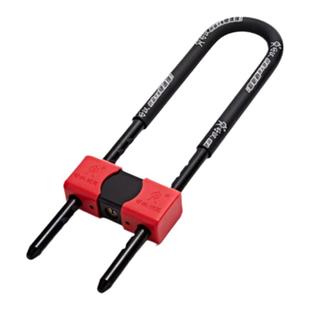 好汉锁玻璃门锁u型锁商铺门市防盗锁店铺锁免钥匙店面锁插锁u形锁