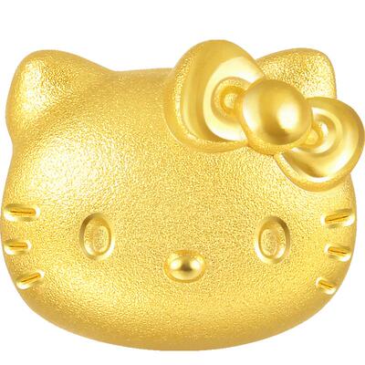 周生生三丽鸥家族Hello Kitty黄金串珠足金转运珠92830C