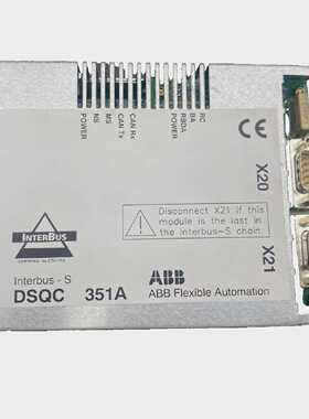 ABB DSQC 351A INTERBUS 3HNE 00006-1/09 ADR082525400