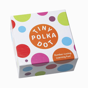 快慢狐数学游戏盒TINY POLKA DOT波尔多圆点卡桌游儿童玩具数感卡