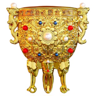 金瓯永固杯金属冰箱贴磁贴北京故宫文创博物馆旅游纪念中国风礼物