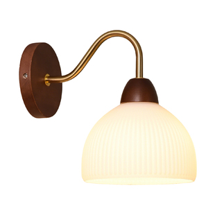 轻法式壁灯中古风卧室床头灯美式复古走廊客厅民宿背景墙氛围感灯